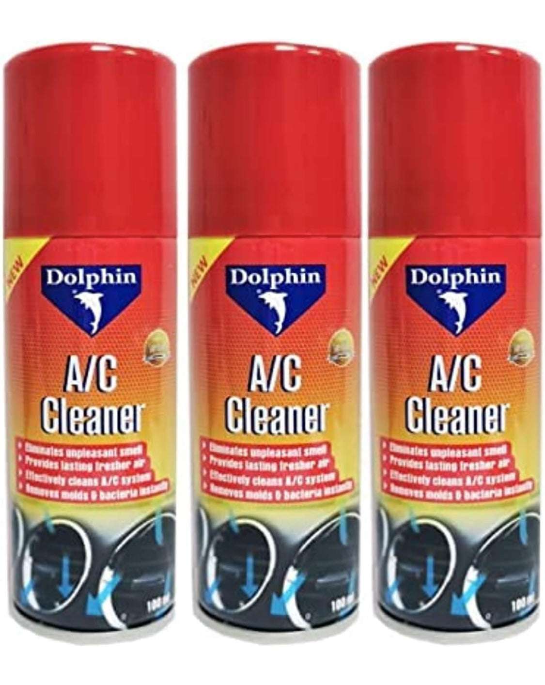 منظف ومعقم مكيف هواء السيارة (عبوة 1)