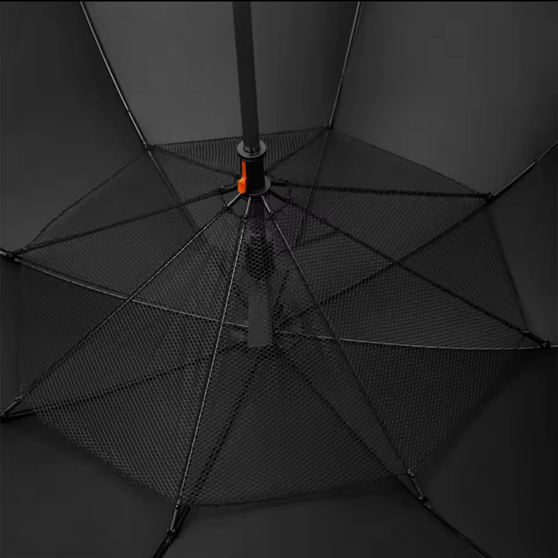 مظلة 3 في 1 مظلة، مروحة وبخاخ رذاذ قابلة للشحن