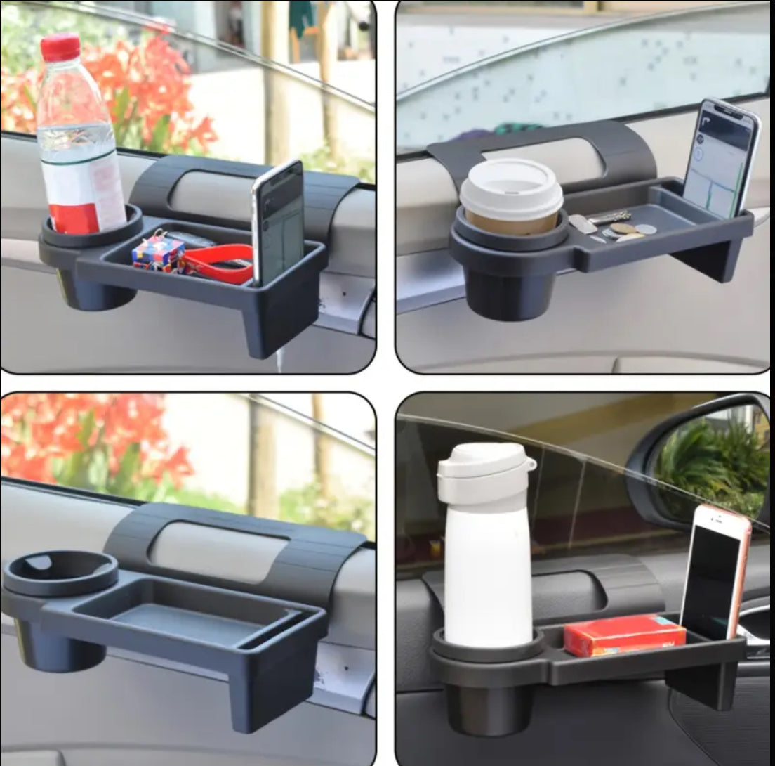 منظم سيارة مع حامل أكواب