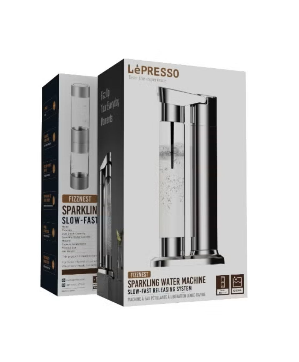 ✨!استمتع بمياه غازية طازجة فورًا