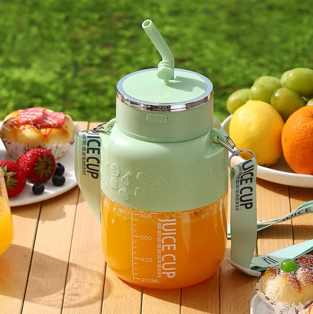 زجاجة وخلاط محمول لاسلكي