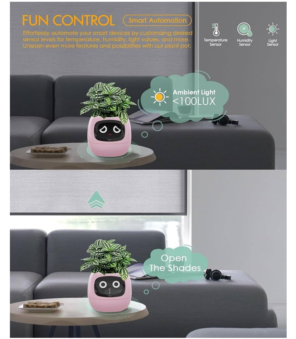 وعاء زهور ونباتات ذكي