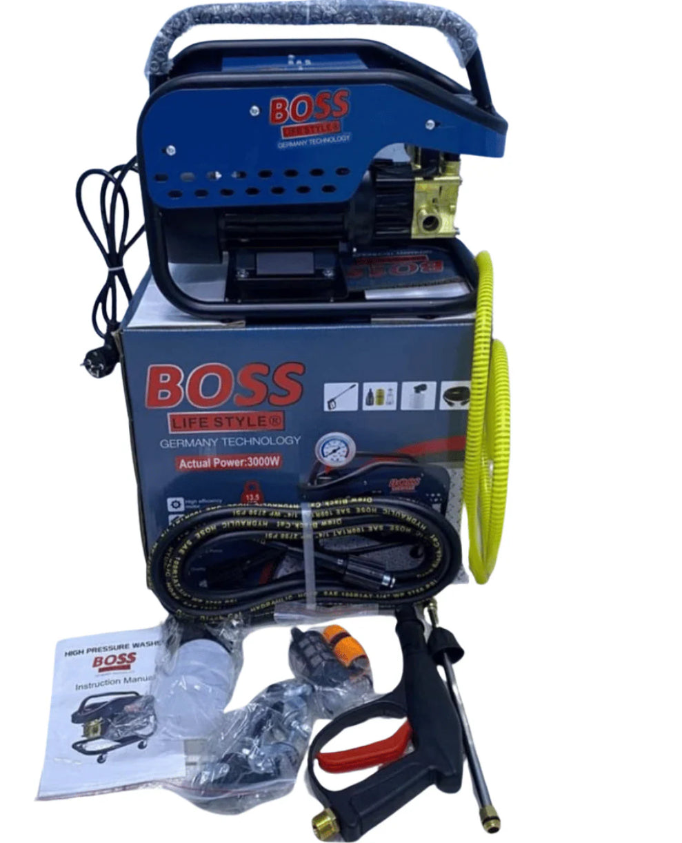 مغسلة متنقله ضغط عالي 3000واط + كيبل وصله هديه