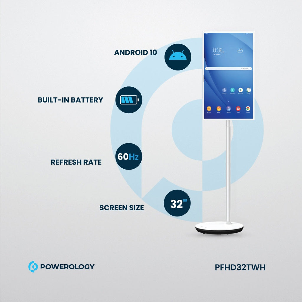 شاشة ذكية تعمل بنظام أندرويد مقاس 32 بوصة