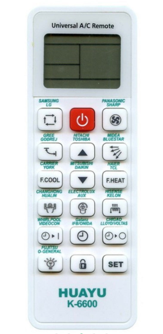 جهاز تحكم عن بعد عالمي لمكيف الهواء