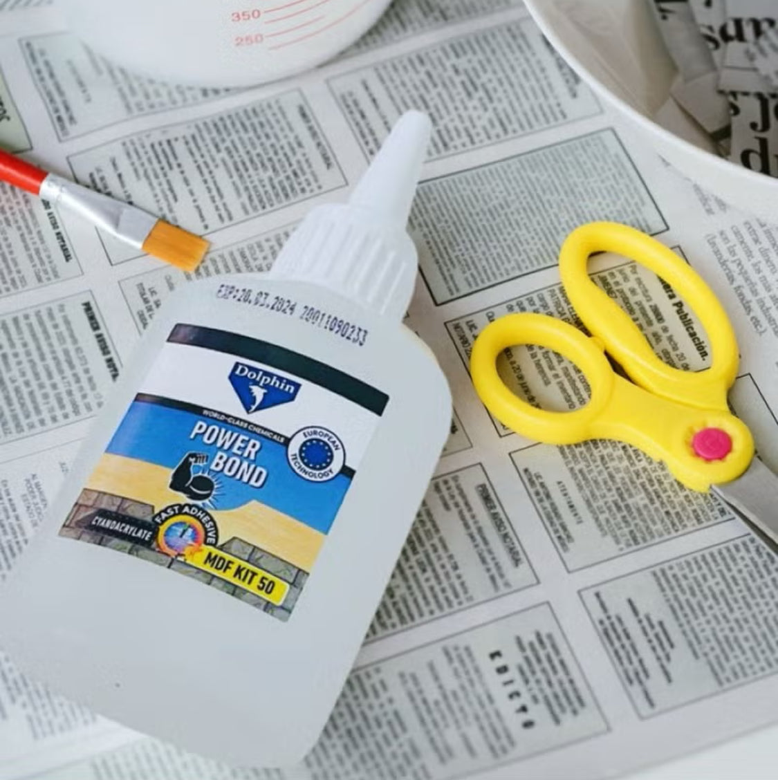 طقم لاصق قوي شديد التحمل وسريع الجفاف