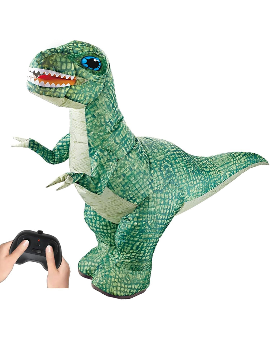 لعبة ديناصور كهربائية كبيرة ذاتي النفخ