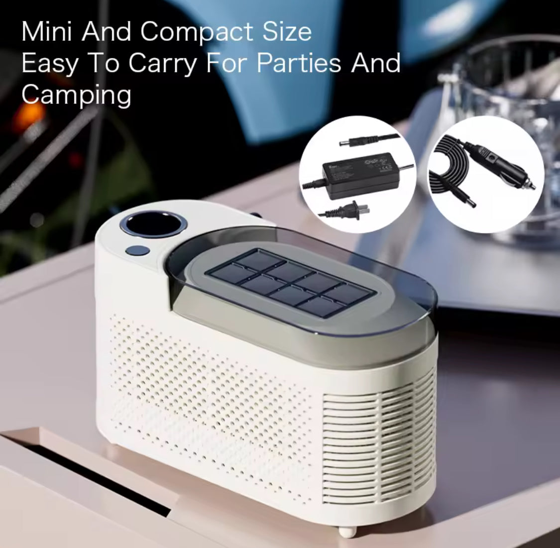 صانع ثلج محمول للسيارة والمنزل