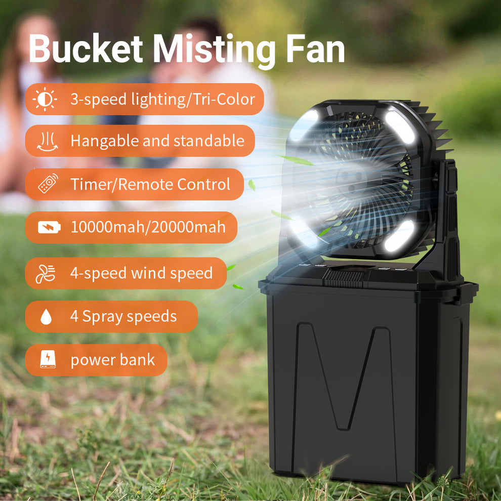 مروحة تكييف محمولة بالرذاذ من CRONY