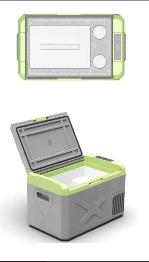 ثلاجة سيارة بضاغط محمول سعة 30 لتر