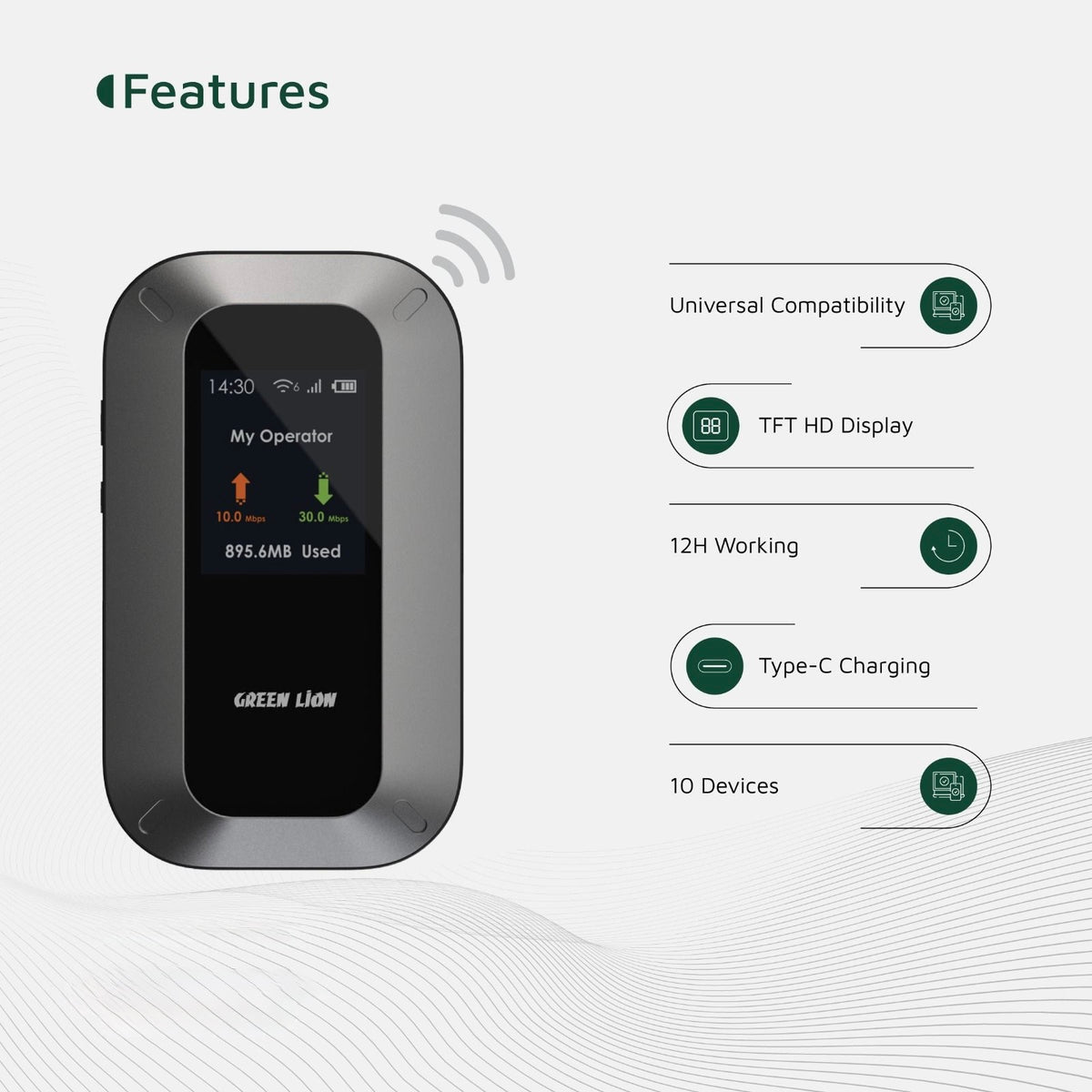 جهاز الراوتر المحمول- اتصال فائق السرعة بتقنية WiFi 6
