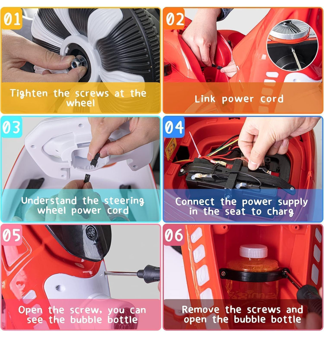 سيارة كهربائية رباعية العجلات للاطفال