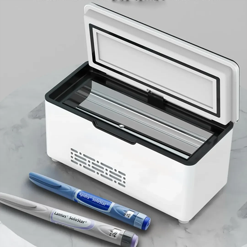 ثلاجة أنسولين ذكية قابلة لإعادة الشحن – ثلاجة طبية محمولة مخصصة لمرضى السكري