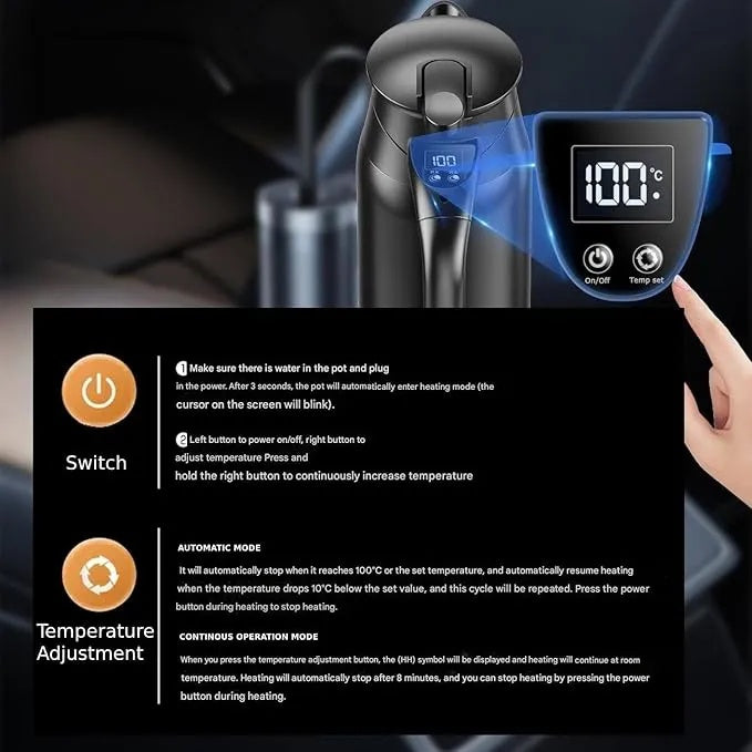 دلة الطريق | غلاية كهربائية للسيارة