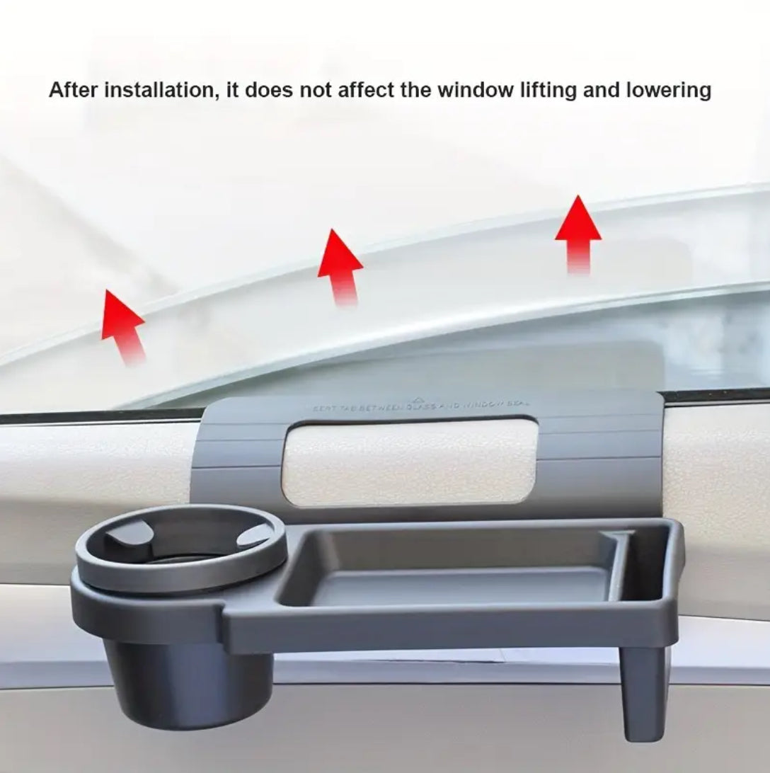 ؜منظم سيارة مع حامل أكواب