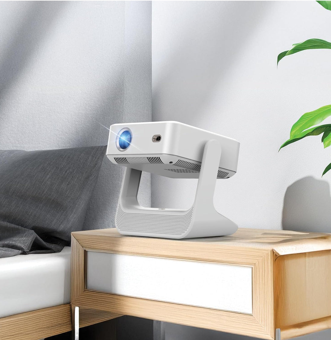 4kجهاز عرض ذكي محمول|دعم