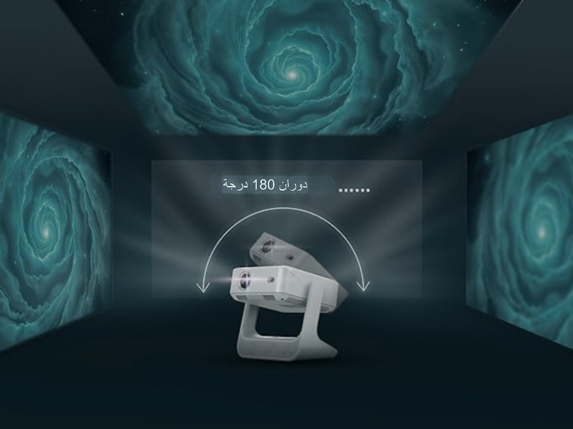 4kجهاز عرض ذكي محمول|دعم