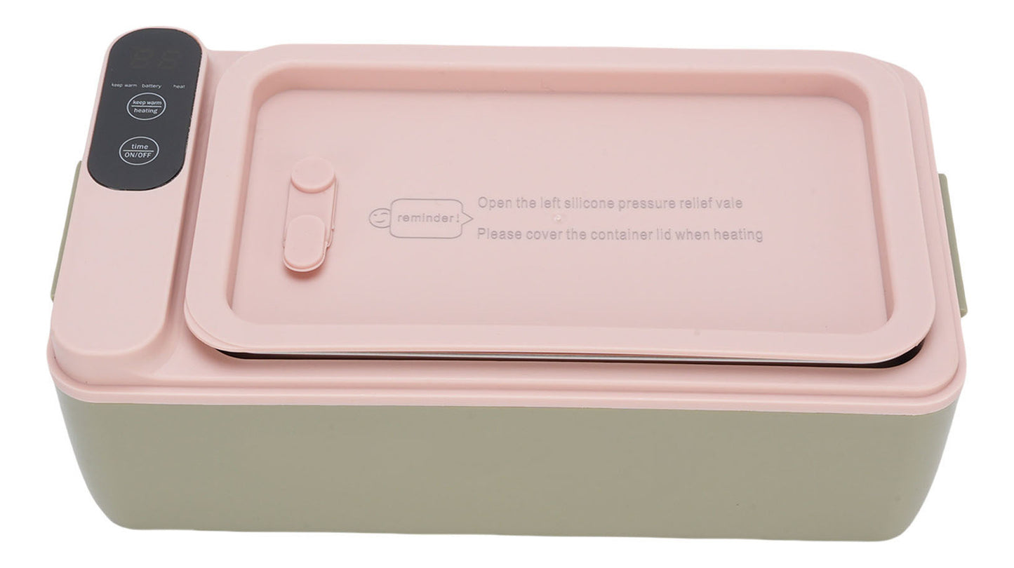 صندوق طعام كهربائي محمول قابل للتسخين و اعادة الشحن