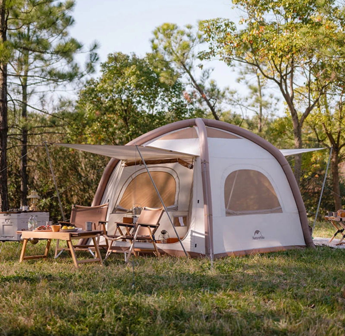 ✨ خيمة توبيز القابلة للطي – راحة وأناقة لرحلات التخييم ✨