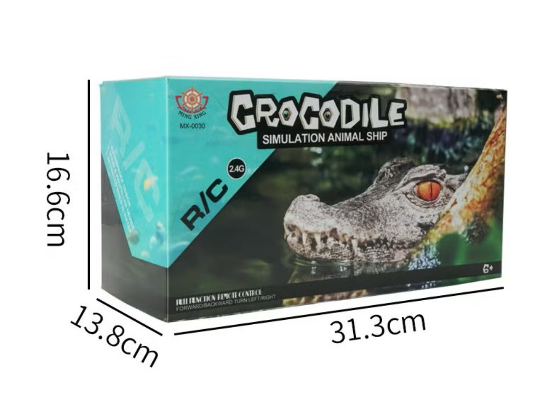 🐊🚤 قارب التمساح الماكر بالتحكم عن بعد
