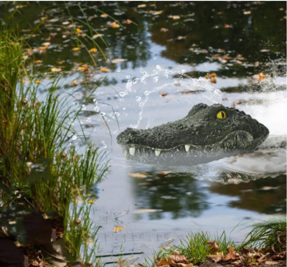 🐊🚤 قارب التمساح الماكر بالتحكم عن بعد