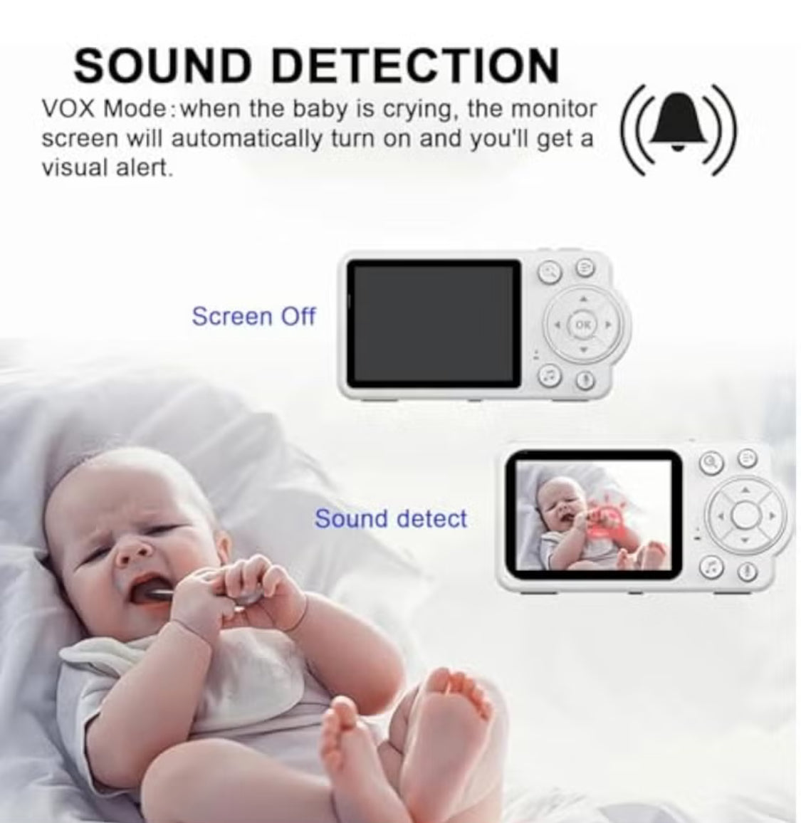 كاميرا مراقبة الأطفال الذكية|عينك على صغيرك👶📷